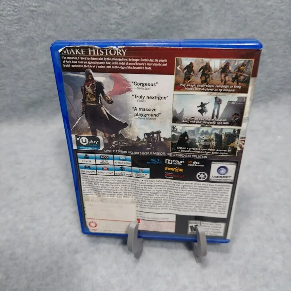 Assassin's Creed: Unity (Sony PlayStation 4, 2014) Limited Edition